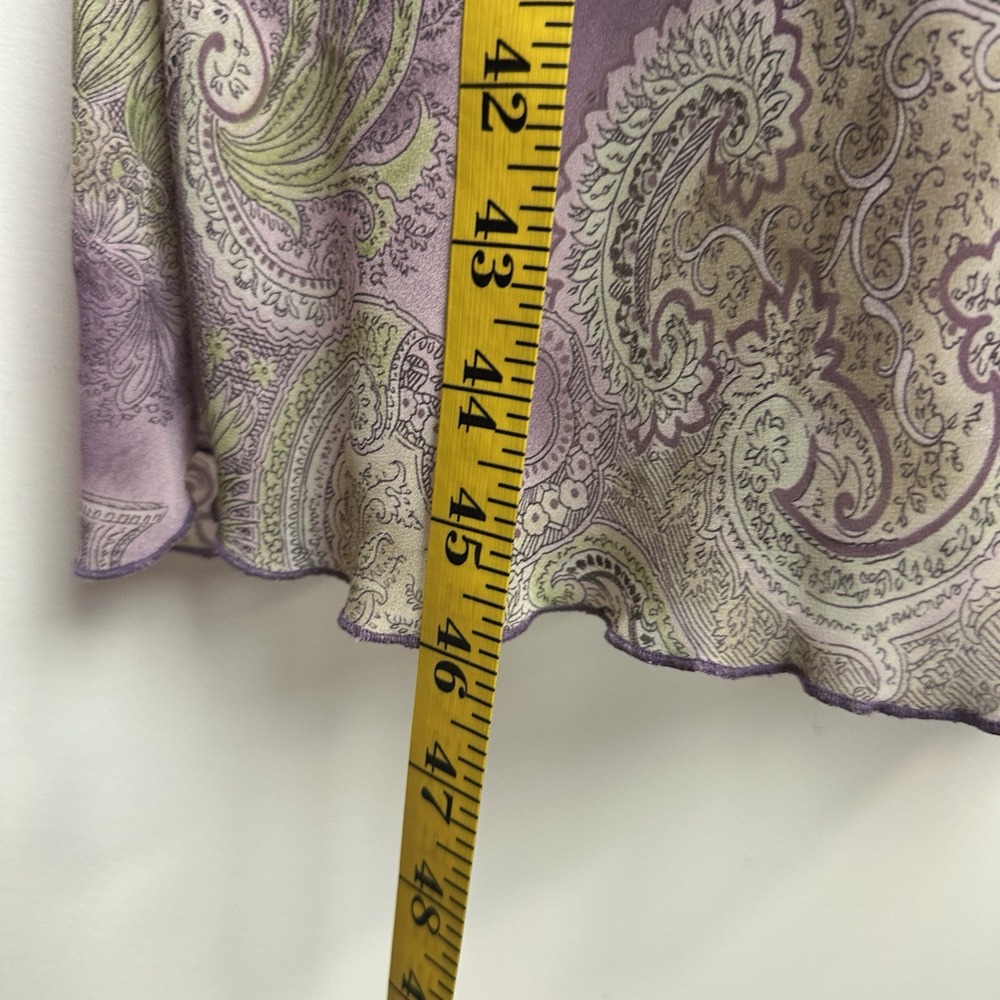 Vintage Y2K Babydoll Dress Sz 9 Floral Fairy Dainty Feminine Romantic Midi - Picture 7 of 8